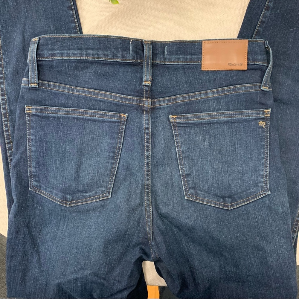 EUC Madewell 10" High-Rise Dark Rinse Skinny Jeans - Picture 8 of 12